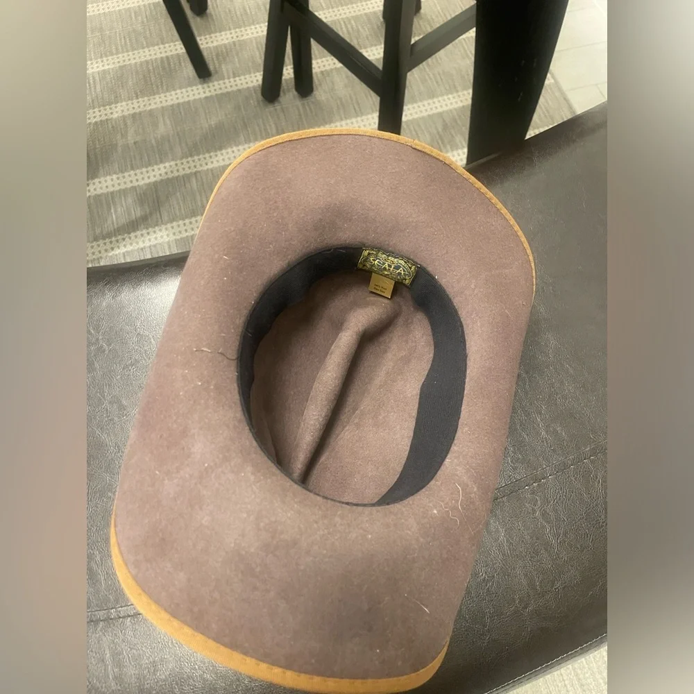 Scala wool cowboy unisex western hat OS